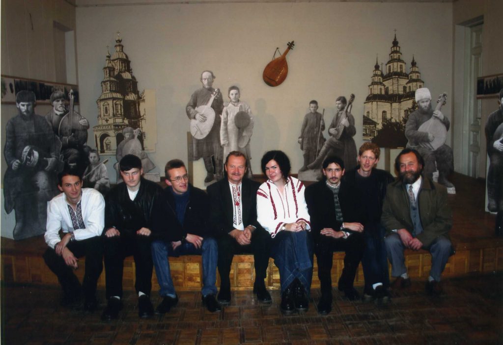 З організаторами кобзарського концерту у Харкові (2005 р.)